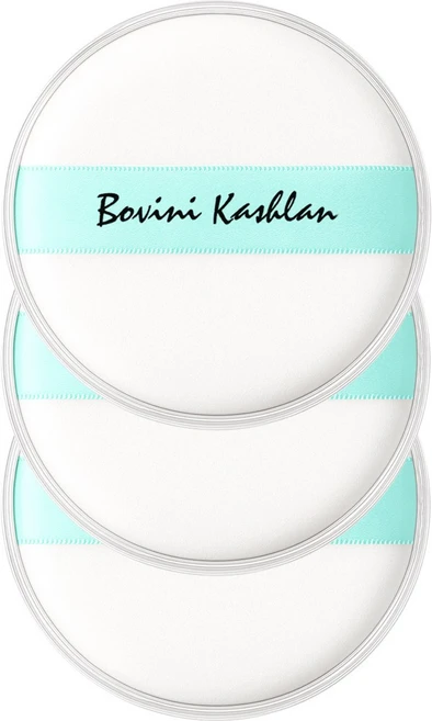 보비니 도톰한 극세사 분첩 파우더 퍼프, 3개 - 쿠팡