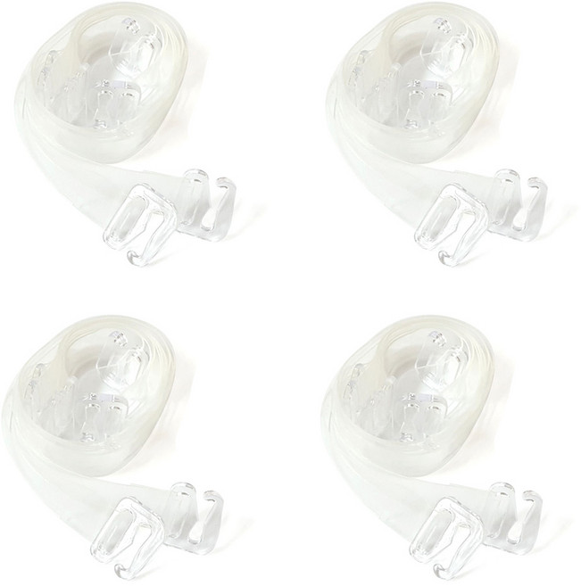 마켓콩 여자 고탄력 투명 누드 브라끈 어깨끈 폭(일자형)-4개