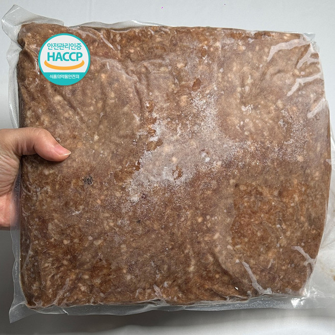 업소용 통통이함박 반죽 5kg 냉동 한돈 소고기 통통이함박, 2.5kg x 2개