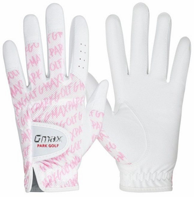 통풍 잘되는 여름 여성 양손 메시 파크골프장갑, 21호, 1개