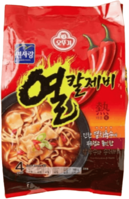 오뚜기 열칼제비 4인분 768g, 아이스팩 포장, 1개