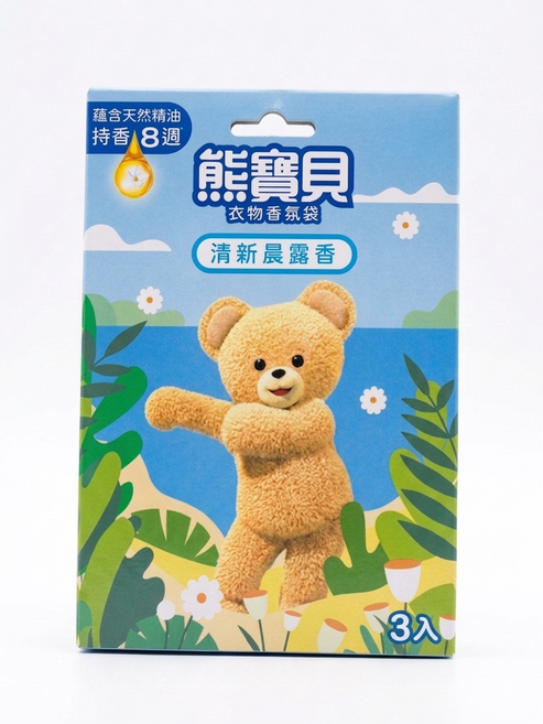 스너글 곰돌이 샤쉐 옷장 방향제 총 9개 / 총 15개 세트 섬유탈취제 (3개입 3박스 / 5박스), 아침이슬, 7g