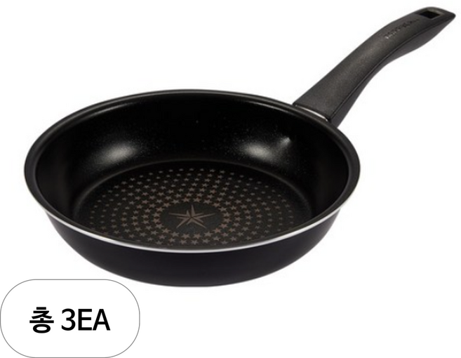 해피콜 브릴로 다이아몬드 후라이팬, 20cm, 3개