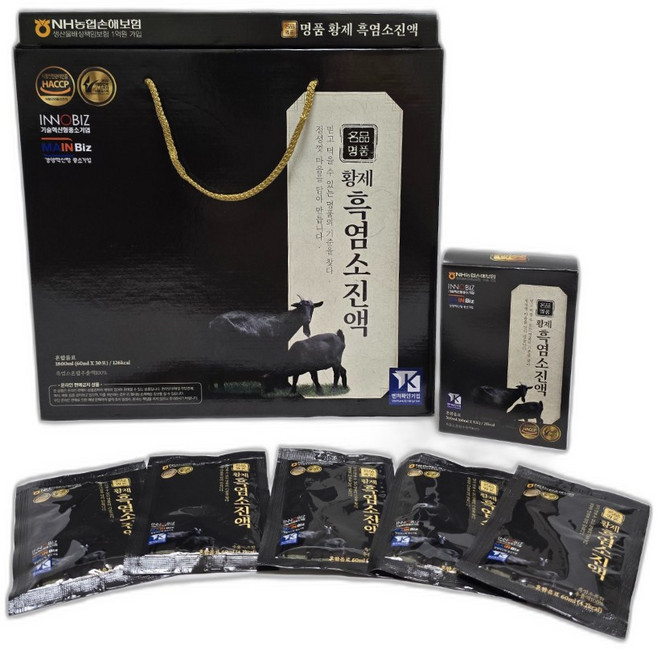 더존건강 황제홍삼담은 흑염소진액 1800ml, 15박스, 1.8L