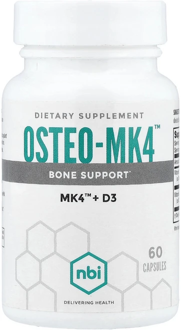 NBI Osteo-MK4™ 60 Capsules, NBI, Osteo-MK4™, 60 Capsules, 1개 - 쿠팡