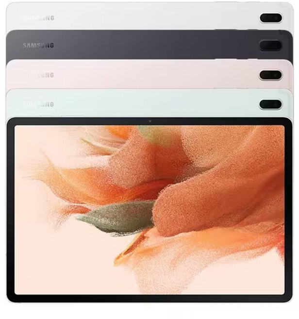 삼성전자 갤럭시 탭 S7 FE 12.4 Wi-Fi 64GB SM-T733 중고 태블릿JP (본체+호환케이블), 미스틱 실버