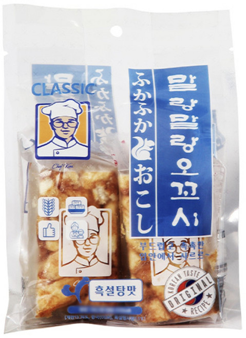 밀크클래식 말랑말랑 오꼬시 흑설탕맛, 4개, 66g