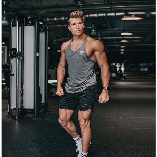 국내배송 짐샤크 G103 헬스복 프리미엄나시