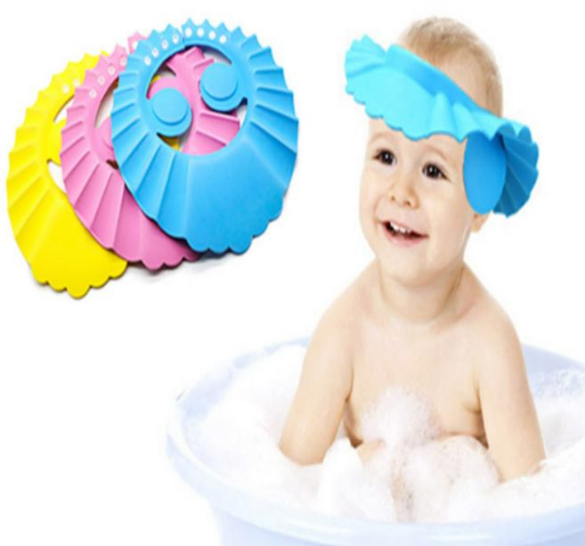 귀에물안들어가는 아기목욕 샴푸캡 유아 신생아 목욕모자 머리감기기 헤어캡, 3귀보호샴푸캡-핑크