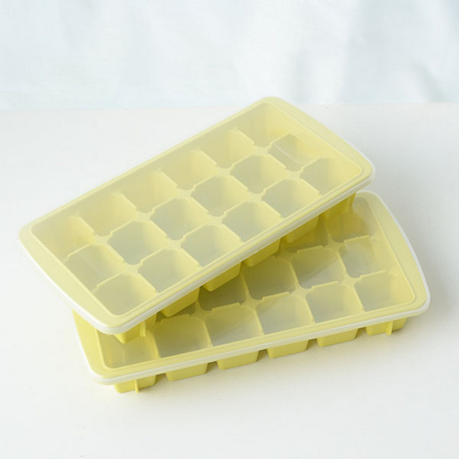 뚜껑제빙기 아이스트레이 1호 18구 3p, 혼합 색상, 3개