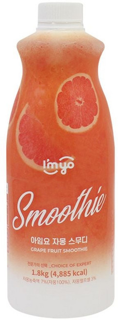 자몽에이드 아임요 자몽 스무디 1.8kg