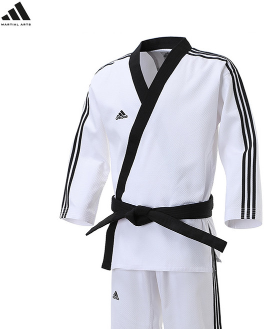 아디다스 컴뱃스포츠 마샬아츠 태권도도복 Grand Master OPEN + 스티커, 1개