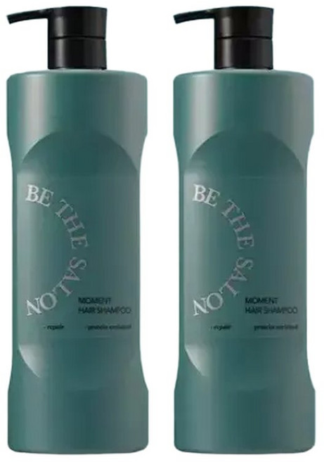 모먼트 헤어 샴푸 1000ml x 2개, 1L