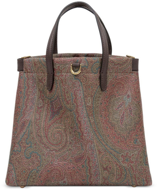 에트로 페이즐리 프린트 토트 백