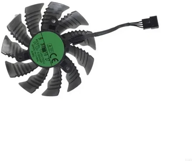 B2RD 82mm 냉각 팬 그래픽 카드 냉각 라디에이터 4 핀을위한 RTX3070TI 3080 3090, 01 CHINA, 03 C