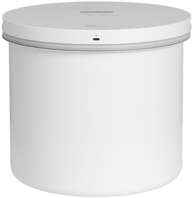 한일 진공 쌀통 무선 배터리 10리터 쌀 잡곡 식품 스테인레스 밀폐 보관통 HVR-10, 1개