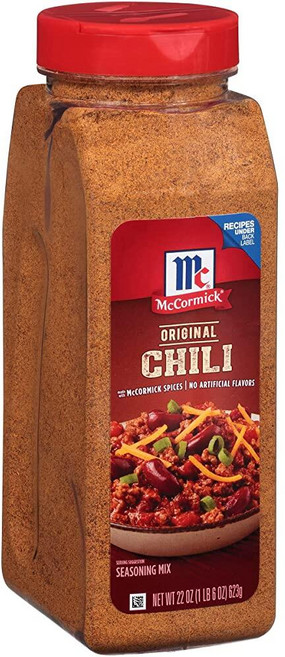 맥코믹 오리지널 칠리 시즈닝 믹스 22oz, 1개, 1g