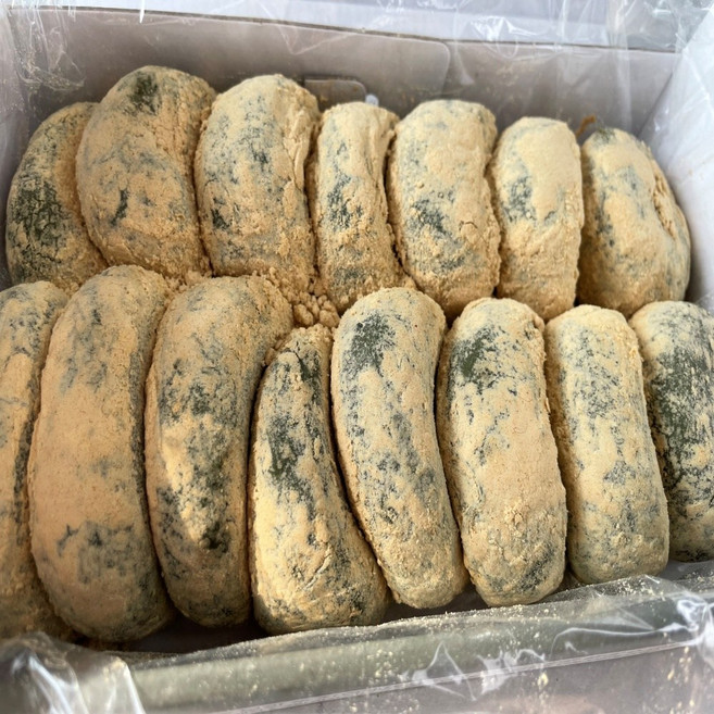 자연일로 국내산찹쌀 굳지않는 콩쑥개떡 750g, 1박스