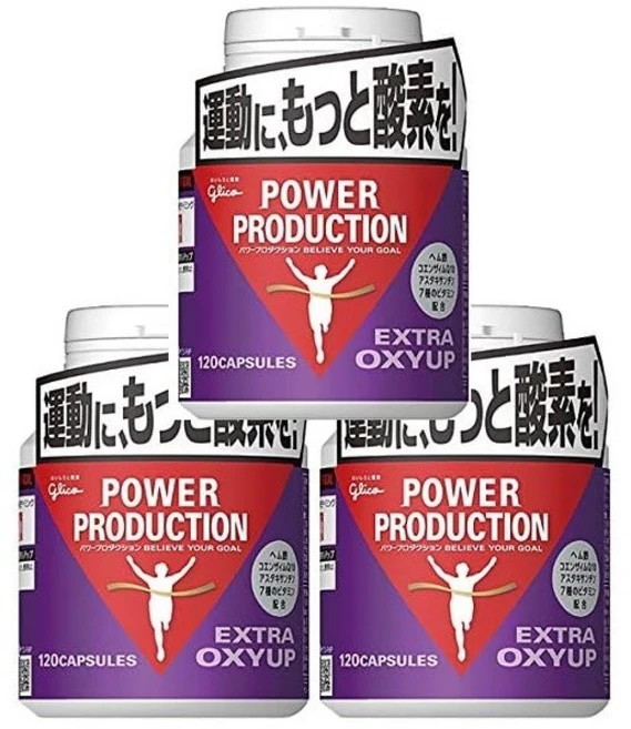 엑스트라 옥시업 보충제 글리코 파워 프로덕션 120정, 3세트 - 쿠팡