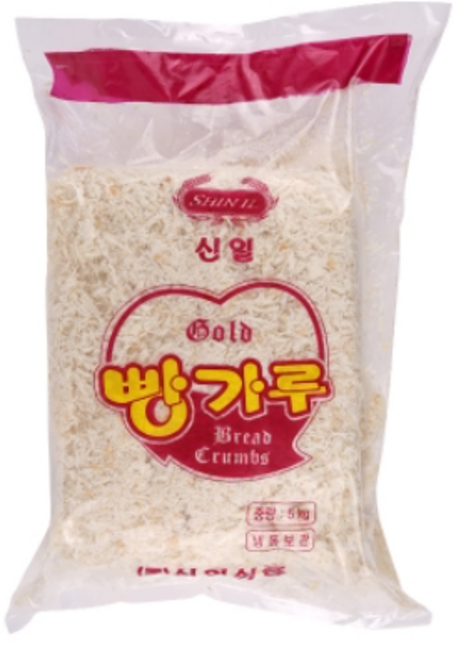 업소용 일식 습식 신일골드 빵가루 굵은입자, 5kg, 5개