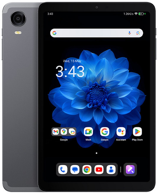 ALLDOCUBE 아이 플레이 60 미니 프로 4G 태블릿 국제 버전 8GB 8.4인치, Wi-Fi+Cellular, 그레이, 128GB