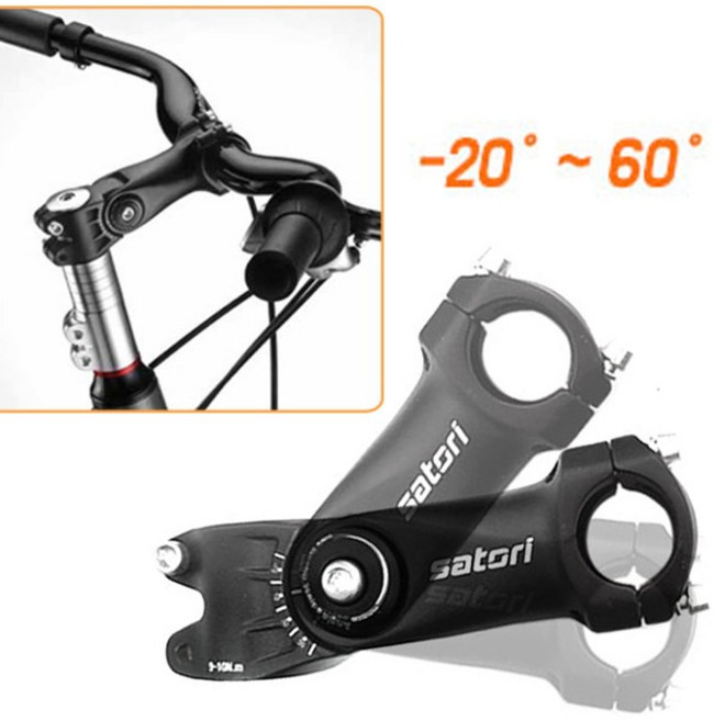 SATORI 사토리 핸들 각도조절 레이스핏 스템, 31.8mm, 1개