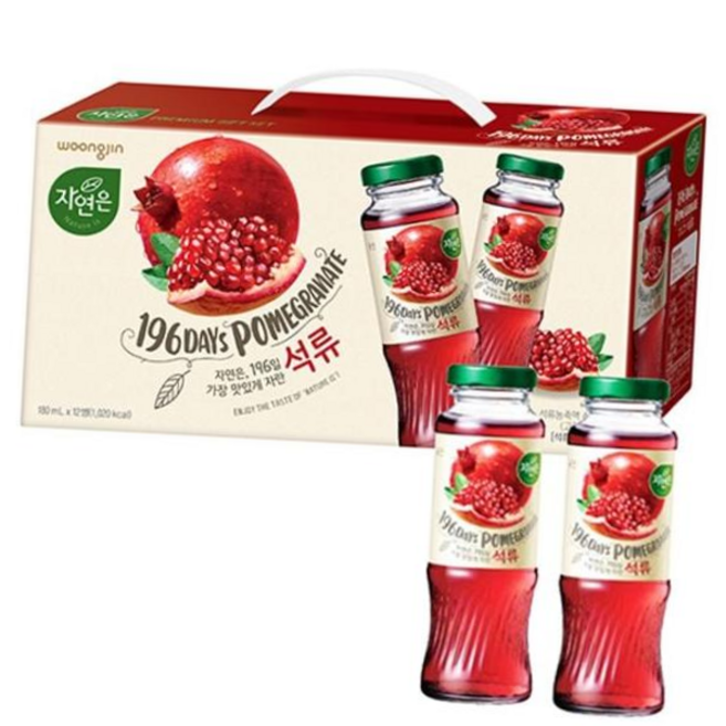 다과 웅진 자연은 석류 주스 12병 180ml, 본상품