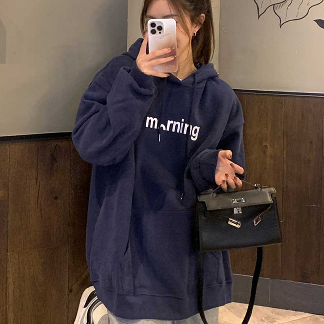 소비르 루즈핏 오버핏 빅사이즈 데일리 후드티셔츠