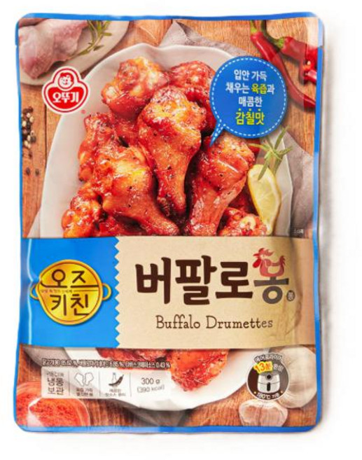 오뚜기 오즈키친 버팔로봉_냉동 300g, 1개