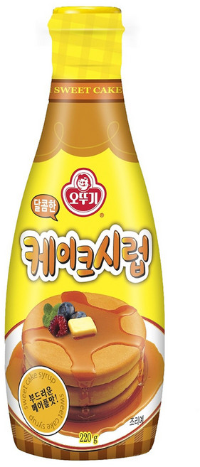 오뚜기 달콤한 케이크 시럽, 220g, 1개