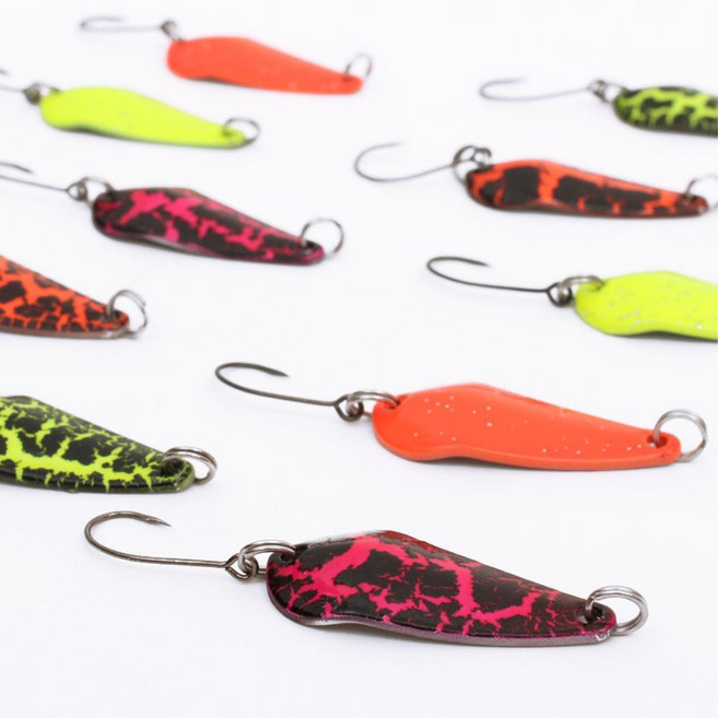 물방울 송어낚시 스푼 산천어 낚시바늘 바다루어낚시