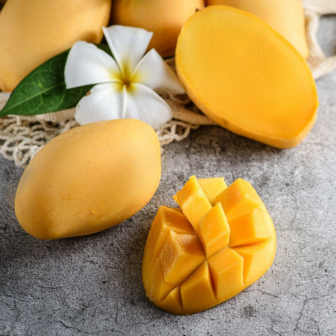 [100% 항공수입]프리미엄 태국망고 2.5kg 5kg, 1개