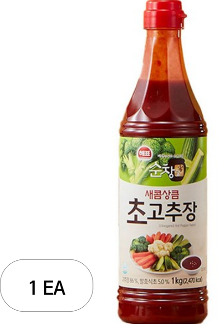 해표 순창 궁 새콤상큼 초고추장, 1kg, 1개