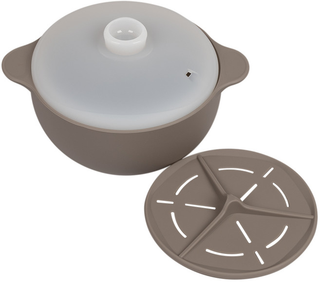 테리토 국산 플래티넘 실리콘 멀티 실릿찜, 1개, 모카브라운 1300ml