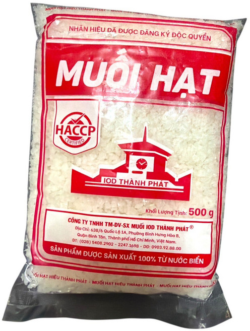 IOD THÀNH PHÁT 粗鹽 500g HACCP認證 碘鹽 海鹽, 1個