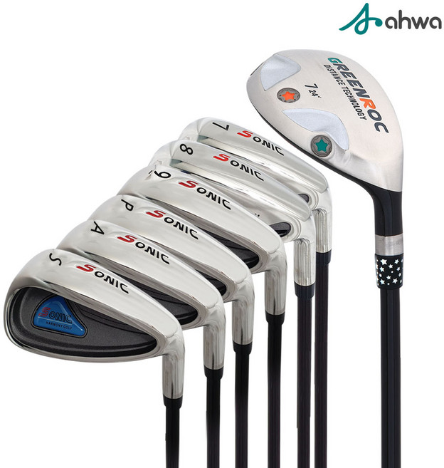 (특가)소닉 하이브리드 남성용 아이언 세트(7P) 아화, 선택완료, 그라파이트 R2