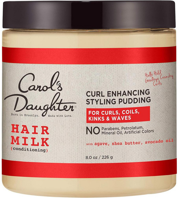 Carol's Daughter 캐롤스 도터 헤어 밀크 스타일링 푸딩 곱슬모용, 2개