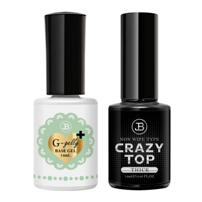 그라시아 진비 지젤리 베이스젤 플러스+크레이지 탑젤 틱크, 1개, 11ml, 투명