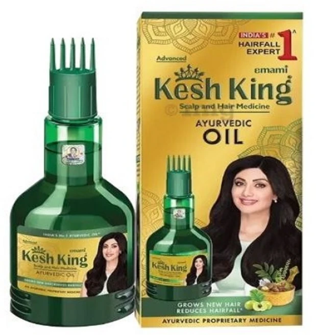 Kesh King Scalp and Hair Medicine Ayurvedic Oil | Reduces Hair Fall Promotes New Hair Growth 100 ml, 1개, 100ml - 쿠팡