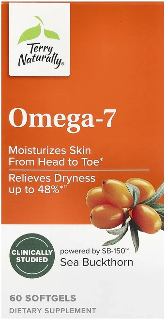 새해 첫좋은선물 Terry Naturally 오메가7 소프트젤 60정 제대로 할인합니다, 1개 - 쿠팡