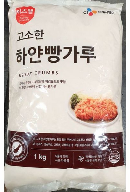 업소용 식당 분식 식자재 식재료 이츠웰 빵가루, 1kg, 1개