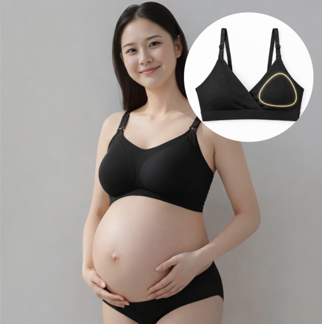 패드고정형 빅사이즈 큰컵 임산부 수유브라 임부속옷