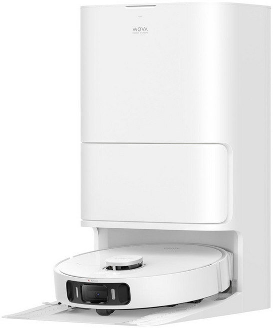 모바 S20 Ultra 로봇청소기 물걸래 자동먼지비움 온수세척 열풍건조 프리미엄, 화이트