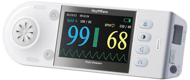 바이오넷 병원용 산소포화도측정기 펄스옥시미터 옥시나인웨이브, 1개