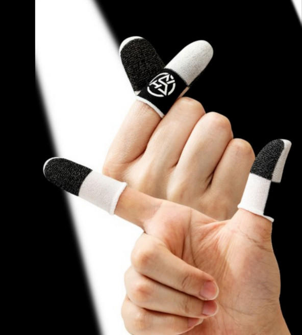 레오바니엘 프리미엄 게이밍골무 4p, 1세트, 네오블랙