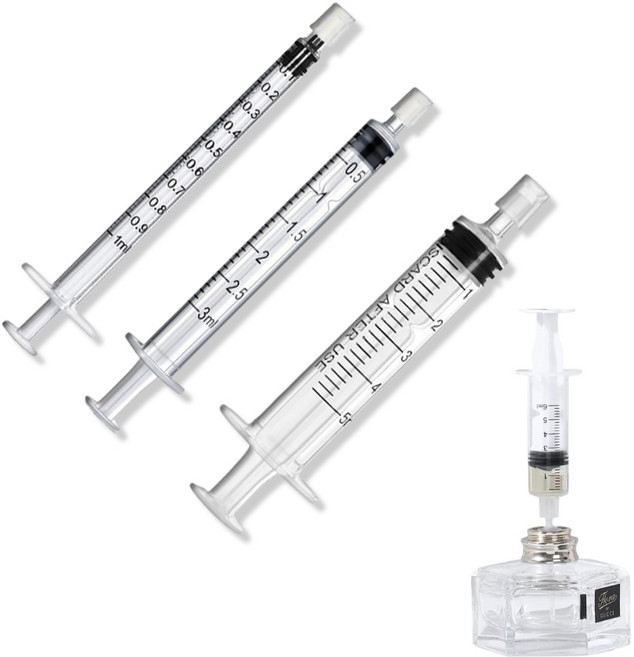 모니모니 일회용 바늘없는 향수 공병 리필 소분 주사기 3p세트, 1개