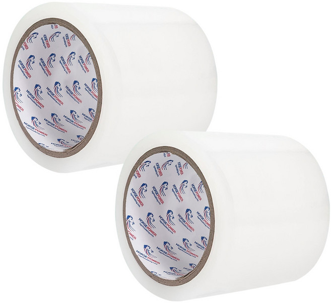 홀스파워 비닐하우스테이프 투명 보수용 140mm x 20M, 2개