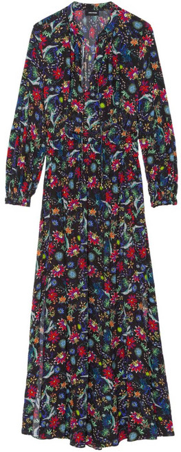 쟈딕앤볼테르 라야도 플로럴 맥시 드레스