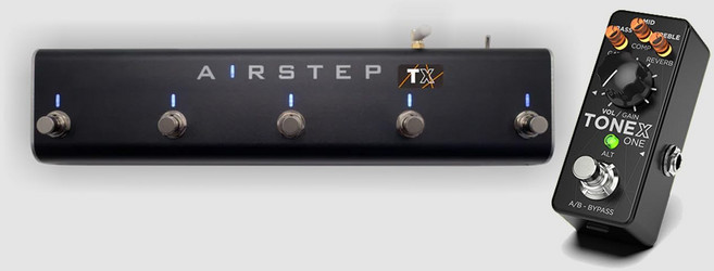 XSONIC AIRSTEP TX + TONEX One Bundle 번들 풋 컨트롤러 톤 엑스원 엑스소닉
