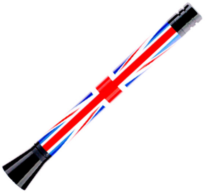 차량용 자동차 유니언잭 튜닝안테나 안테나볼, 블루레드대